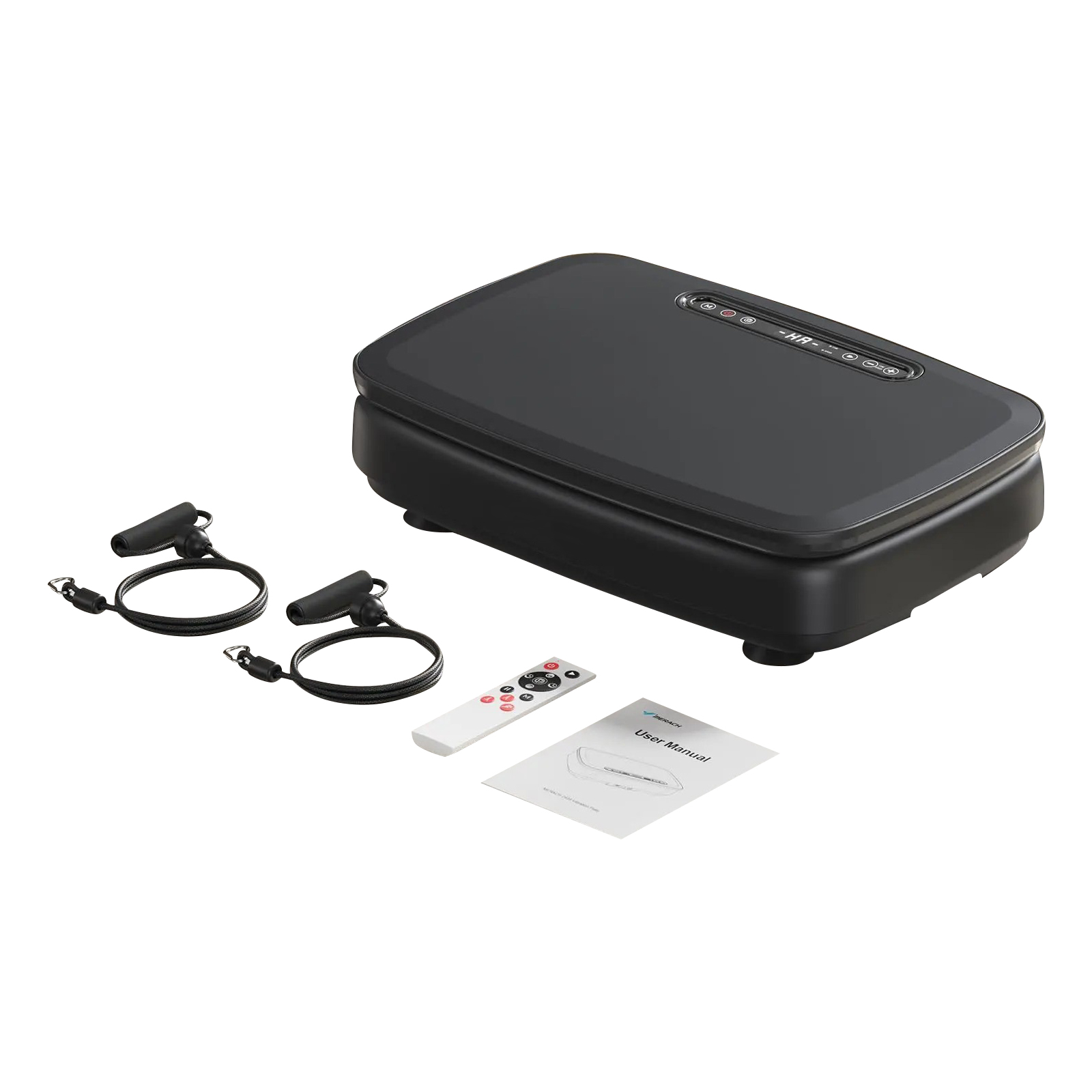 Vibration Plate Exercise Machine with Light Whole Body Workout Power Vibrate Platform