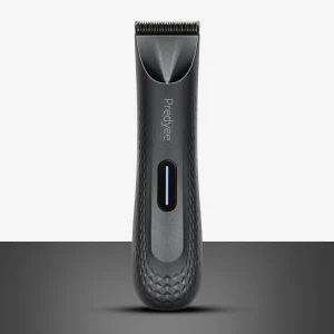 Men's Electric Groin Hair Trimmer - Waterproof Body Groomer with Replaceable Ceramic Blade