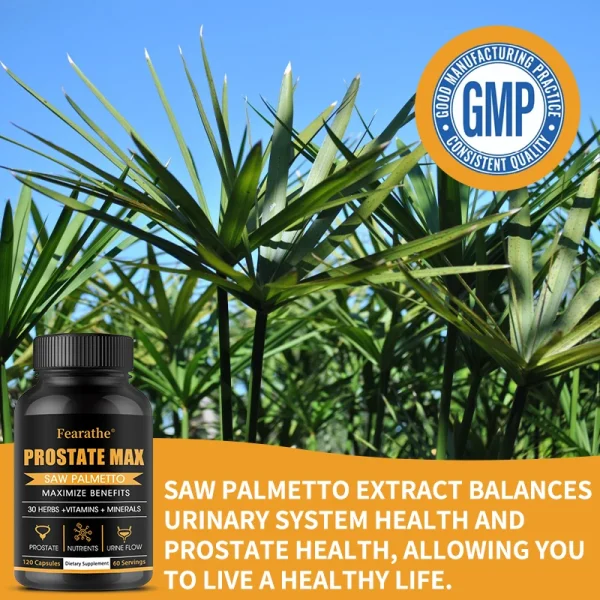 Prostate Supplement - Promotes Prostate Health, Urinary Health and Hair Growth - Image 8