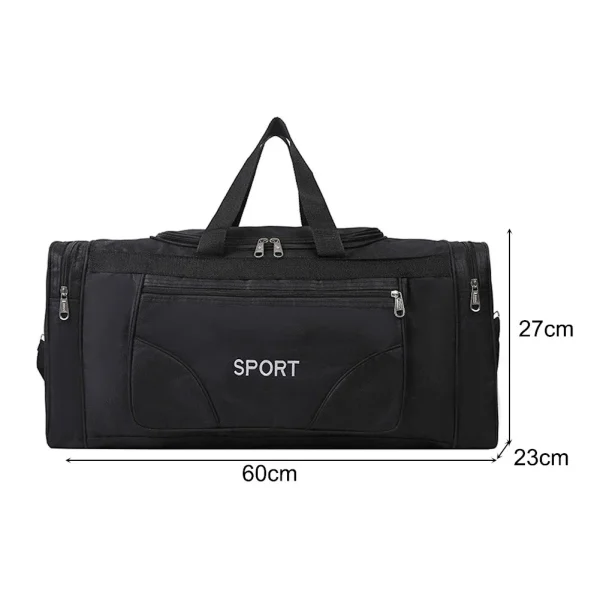 Large Capacity Dry Wet Separation Gym Bag - Portable, Multifunctional & Wear-Resistant for Travel and Swimming - Image 6