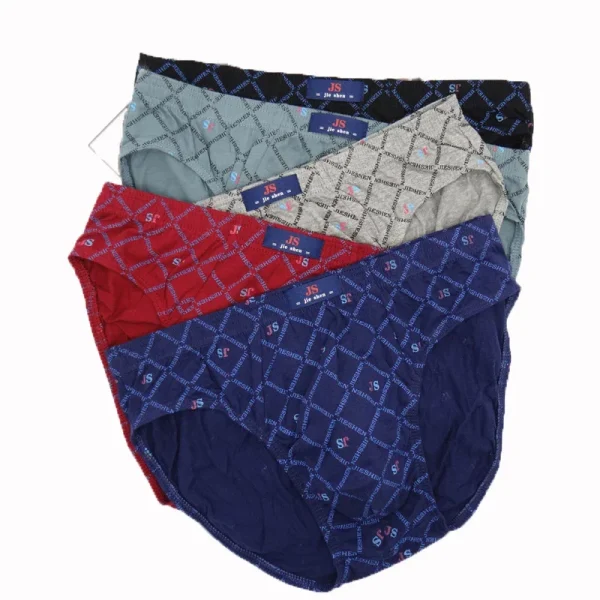 Ultimate Comfort 5-Pack Men's Cotton Briefs - Breathable & Plus Size Underwear for Summer - Image 5
