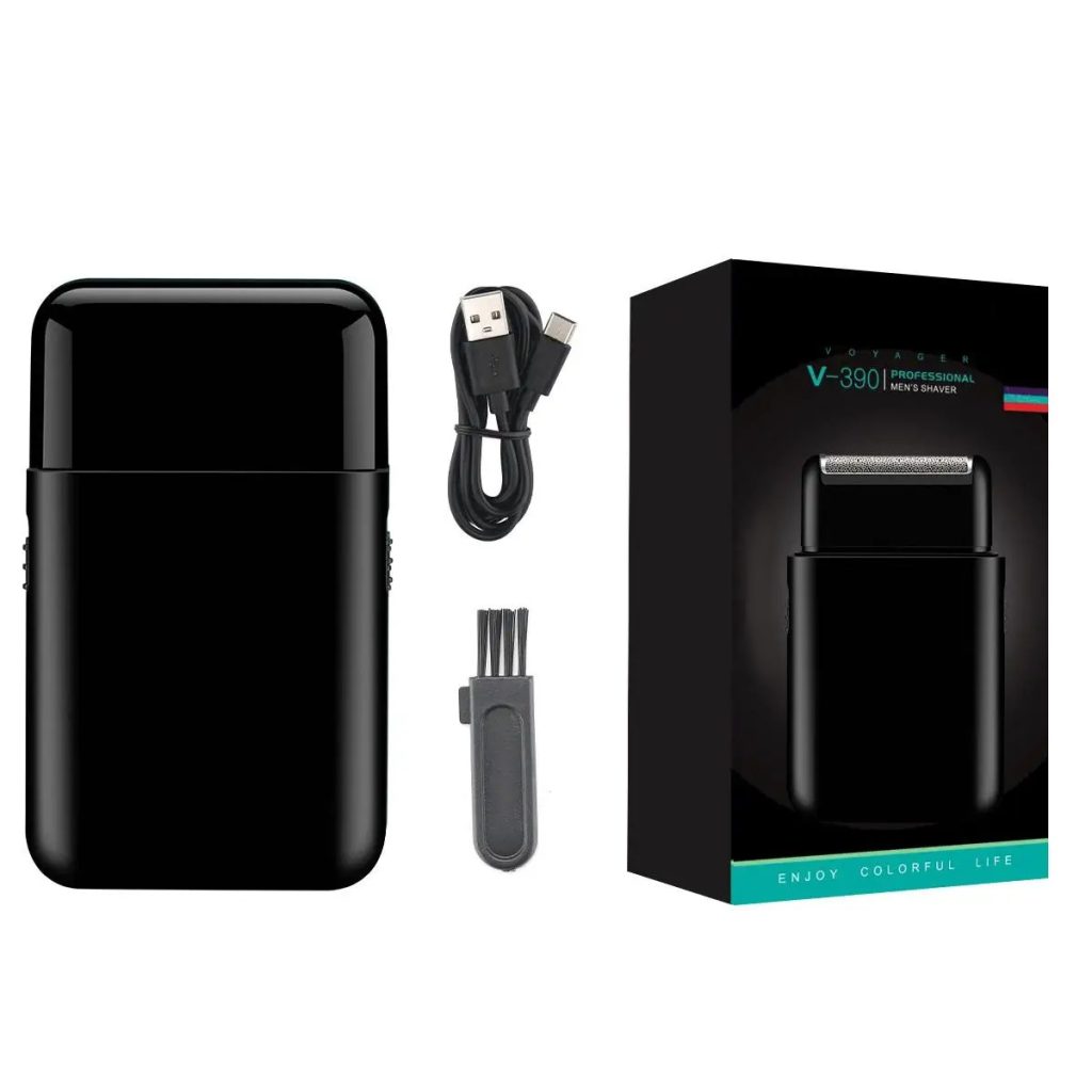 Mini Single Blade Cordless Beard Trimmer Razor Rechargeable Foil Electric Face Body Shaver for Men