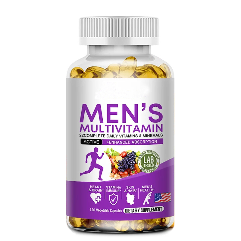 Men's Daily Multivitamin - 22 Essential Vitamins & Minerals for Boosted Immunity, Energy, Digestion, Skin Health, and Overall Wellness