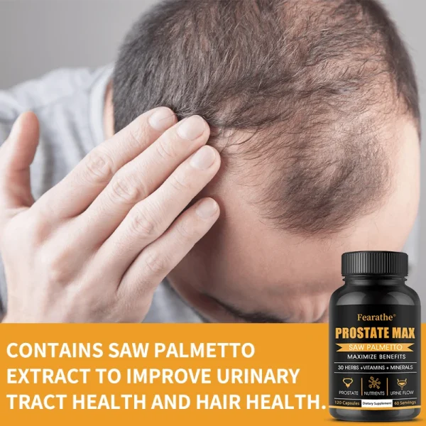 Prostate Supplement - Promotes Prostate Health, Urinary Health and Hair Growth - Image 6