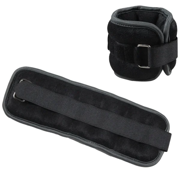 1Pair Adjustable Ankle & Wrist Weights (0.5Kg/1Kg) - Neoprene Leg Arm Straps for Running, Yoga - Strength Training for Women and Men - Image 3