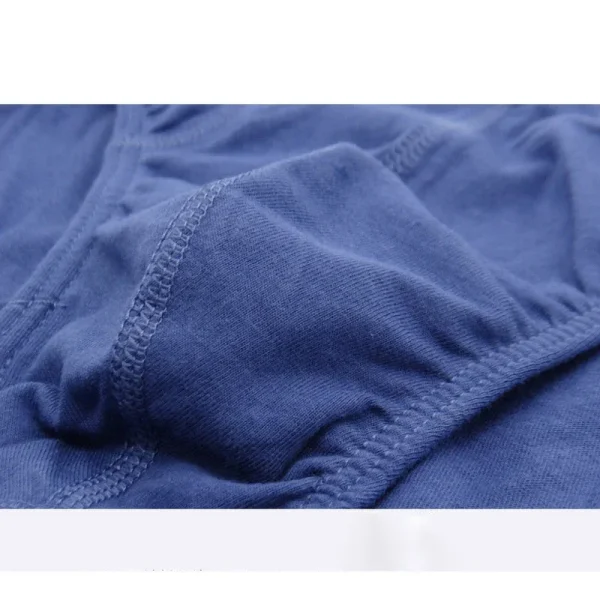 Ultimate Comfort 5-Pack Men's Cotton Briefs - Breathable & Plus Size Underwear for Summer - Image 6