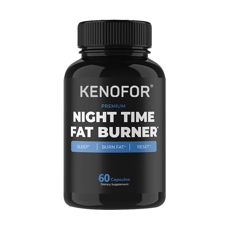 Night Time Fat Burner Supplement to Reduce Belly Fat - Helps Metabolic Cleansing, Sleep Aid Appetite Suppressant & Fat Burner
