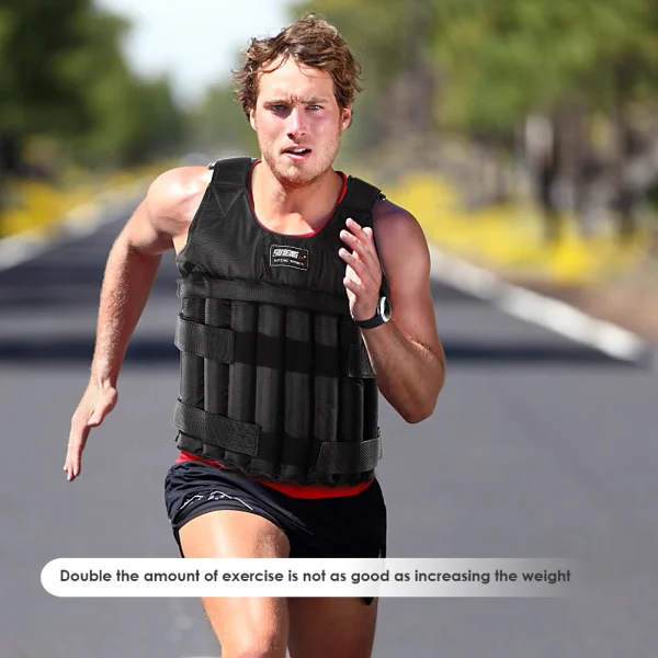 15/35Kg Weight Training Suit Empty Bag Fitness Running Vest Adjustable Weight Jacket Workout Equipment for Workout Jogging - Image 5