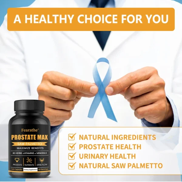 Prostate Supplement - Promotes Prostate Health, Urinary Health and Hair Growth - Image 5