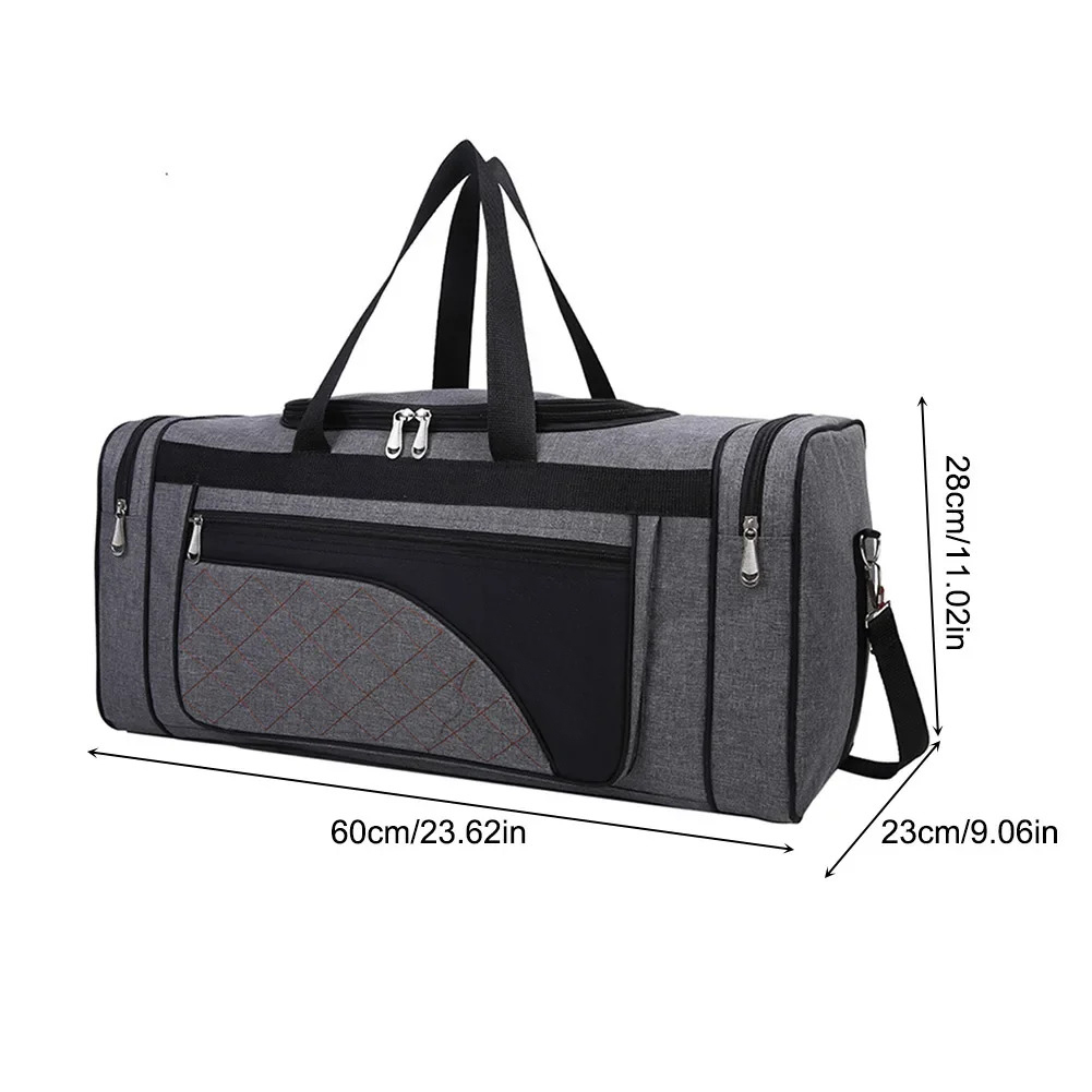 Large Capacity Dry Wet Separation Gym Bag - Portable, Multifunctional & Wear-Resistant for Travel and Swimming