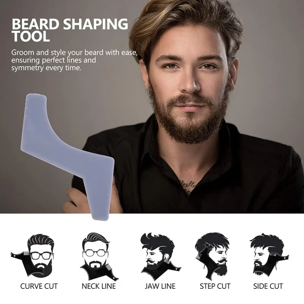 Ultimate 10-in-1 Beard Growth Kit: Oil, Balm, Conditioner, Shampoo, Roller & Comb - Perfect Gift for Men! - Image 5